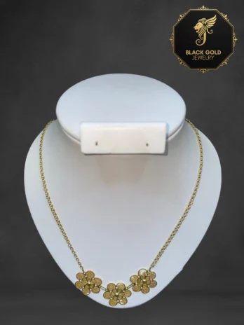 Cadena En Filigrana Flores