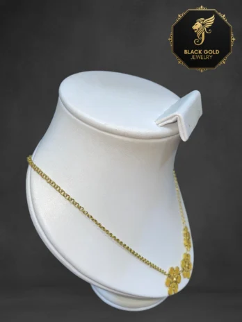 Cadena En Filigrana Flores