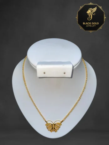 Feligree Butterfly Necklace